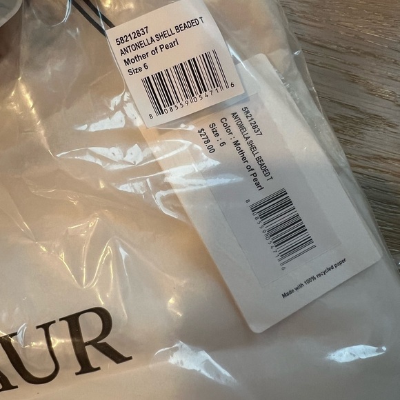 NWT AMUR set - Antonella Shell Beaded Top & Nell’s skirt - size 6 - MSRP $556 - Picture 11 of 13